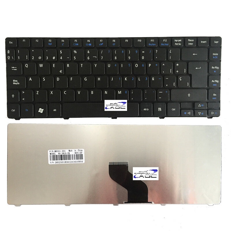 vhbw Battery compatible with Acer Aspire 3410, 3410G, 3750, 3750G, 3810, 3810T, 3810T-351G25 notebook (4400mAh, 11.1V, Li-Ion